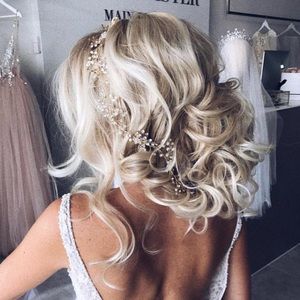 Wire headpiece for wedding! Boho, relaxed